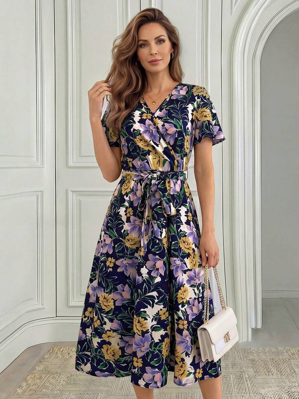 navy elegant dress Open Back Navy Blue Long Prom Dresses, Backless Dark Blue Formal Eveni –  jbydress