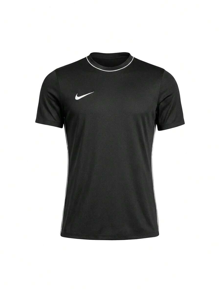 Nike Men's Sports Tees & Tanks Versatile Lightweight Easy To Match Home Travel Daily Black HM7127-010 - Black and White - View 1
