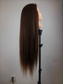 Styling Head, Dummy Head, For Hairdresser's Hairstyle Design Practice, Professional Hairdressing And Beauty Doll Head, For Hairstyle Knitting And Hair Cutting Practice, With Bracket. - Multicolor - View 6