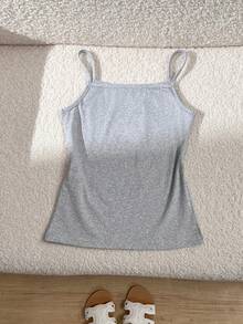 Tween Girls Casual Back To School Summer Solid Cami - Multicolor - View 9