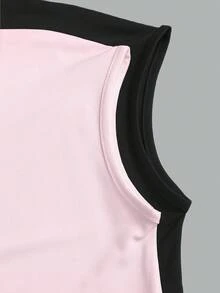 Sweetra 春夏新款立領T恤，簡約百搭，適合通勤與日常穿著 - 彩色 - 查看 3