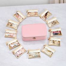 12Pcs Portable Jewelry Box Set With Velvet Pouch, Travel Organizer Case For Ring, Earring, Bracelet, Watch And Necklace - Multicolor - View 5