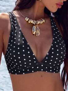 Swim Vcay 2026 Spring/Summer New Hot Girl Gorgeous Leopard Print Sexy Minimalist Sexy Swimsuit Two Pieces Bikini Set - Multicolor - View 4
