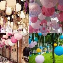 16/4 Stücke mehrfarbige hängende Papierlaternen - verschiedene chinesische Laternen, geeignet für Deckendekoration bei Partys, perfekt für Karneval, Festivals, Taufen, Geburtstage, Hochzeitstage, Veranstaltungen und Partyzubehör - Verschiedenfarbig - Übersicht 10