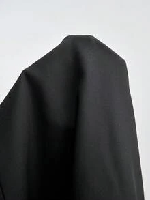 Ontre 2026SS Nuevo Estilo de Vacaciones Conjunto 2 en 1 para Mujer Colorblock Negro Profundo & Blanco Minimalista Elegante Urbano Moderno Versátil Ropa de Desplazamiento para Profesora Salida Vestido Largo Casual de Playa para Vacaciones de Verano Invitada de Boda Fiesta Reunión Vestido Elegante Línea A Diseño de Moda Fiesta de Té Cita Romántica Tela Cómoda Ajuste Holgado Best Seller - Negro - Ver 8