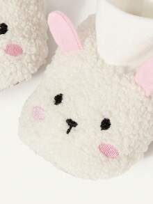 Cozy Pixies 1 Pair Of Baby Non-Slip Soft Bottom Embroidered Cute Rabbit Socks Suitable For Newborns - White - View 7