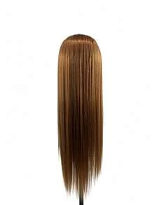 Styling Head, Dummy Head, For Hairdresser's Hairstyle Design Practice, Professional Hairdressing And Beauty Doll Head, For Hairstyle Knitting And Hair Cutting Practice, With Bracket. - Multicolor - View 11