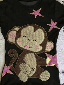 Attitoon Women's Summer Casual Cartoon Print T-Shirt - Multicolor - View 3