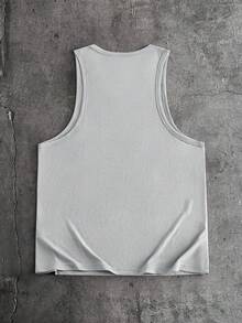 AXEPEAK Men's Casual Versatile Solid Color Tank Top - Multicolor - View 6