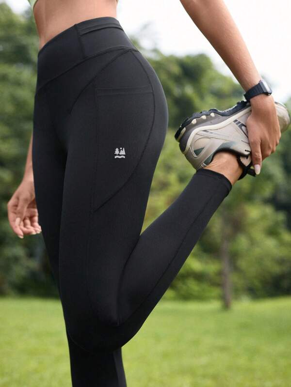 In My Nature Women's High Waist Pockets Daily Fitness Outdoor Leggings