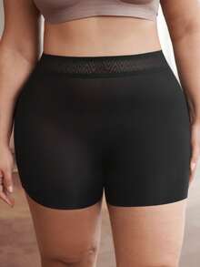 Slumbrini 3 piezas Bragas sin costuras de talle alto para mujer de talla grande, control de abdomen, suaves y transpirables, elásticas - Multicolor - Ver 7