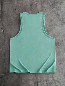 AXEPEAK Men's Casual Versatile Solid Color Tank Top - Multicolor - View 10