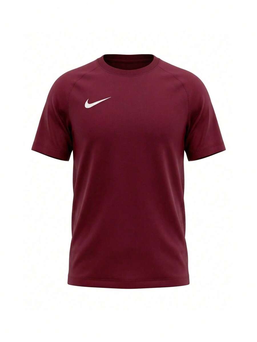 Nike قميص كرة قدم بأكمام قصيرة للرجال Park VIII باللون الأحمر - الأحمر - مشاهدة 1