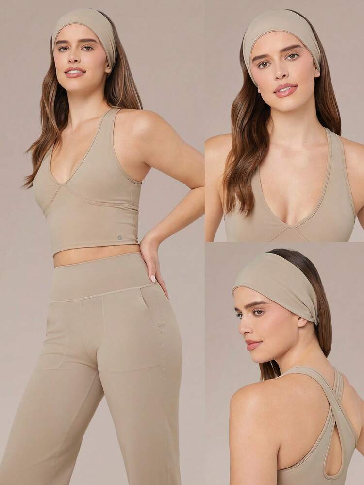FeatherFit™-Air Work It Sweat-Absorbent Training Headband Gym