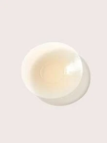 SHEIN 1 Pair Solid Round Adhesive Nipple Covers, Suitable For Daily Wear - Apricot - View 1