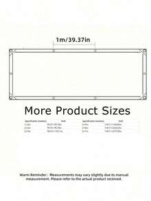 Multipurpose Waterproof Clear Tarp With Grommets: Perfect For Garden, Patio, Camping - Durable, Light-Passing, Easy Set-Up,Outdoor Plant Protection Canopy - 1 - View 11