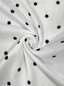 EMERY ROSE Plus Size Women's Casual Polka Dot Print Camisole Tank Top, Summer Tops Women - Multicolor - View 3