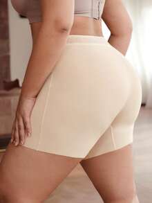 Slumbrini 3 piezas Bragas sin costuras de talle alto para mujer de talla grande, control de abdomen, suaves y transpirables, elásticas - Multicolor - Ver 3