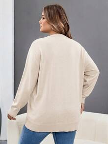 SHEIN CURVE+ Leggings pretas transparentes plus size com estampa de teia de aranha, fantasia de Halloween, roupas góticas femininas, roupas plus size para Halloween, cardigãs plus size para fantasia de Halloween, roupas femininas tamanho 8XL, roupas femininas tamanho 6XL plus size, roupas femininas tamanho 5XL plus size tamanho XXL, roupas de outono para mulheres/outono/inverno - Damasco - Ver 2