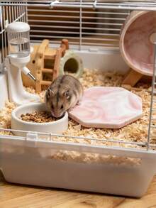 1 Durable Stable Random Texture Easy Clean Cooling Pad For Hamster Summer Small Animal Cage Decoration Accessory For Dwarf Hamster - View 7