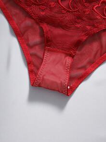 EmpressEnvy 女款蕾絲三角內褲 3入組 多色混裝 - 彩色 - 查看 4