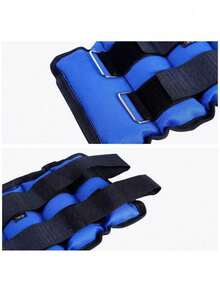2pcs Adjustable Wrist & Ankle Weights, Unisex, Modular Leg Resistance Bands For Knee And Thigh Exercises, Suitable For Running, Walking, Aerobics, Gym, Yoga, Can Attach Sandbags - Multicolor - View 7
