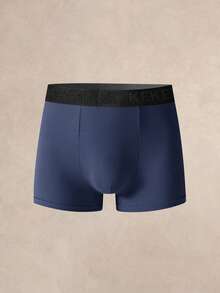 Set de 7 calzoncillos tipo bóxer simples y cómodos para hombres - Burdeos - Ver 3