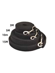 Long Dog Leash, Leash For Small Medium Large Dogs, Outdoor Pet Tracking Training Leash With Recall Function, Durable Anti-Odor Walking Rope For Daily Us - Black - View 5