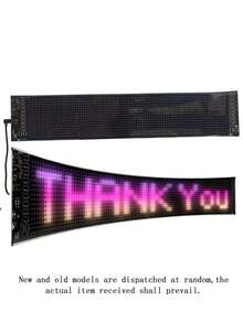 滚动式巨型高亮LED广告牌，柔性USB 5V LED店铺招牌，蓝牙APP控制，可自定义文字图案动画，可编程LED显示屏，适用于商店、汽车、酒吧、酒店等。 - 彩色 - 查看 14