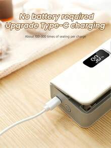 Teckwe Penyegel Makanan Portabel, Dapur & Luar Ruangan, Baterai Terintegrasi 1300mAh - MultiWarna - View 2
