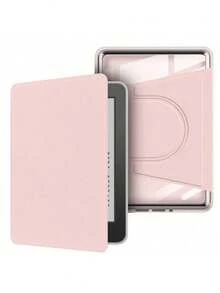 1 PC Magnetic Auto Wake Sleep 360 Rotation Detachable Acrylic Case Cover For Kindle Generation With Smart Cover Feature Transparent Perfect For Office Travel Daily Use Hot Kindle Protective Case - Multicolor - View 15