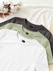 Women T-Shirts - 不同顏色的7 - 查看 3