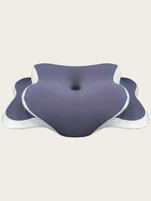 1Piece Ergonomic Memory Foam Neck Pillow Portable Desk Nap Cushion For Office School Travel Home Use Soft Breathable All Season Sleeping Aid Arm Rest Hole Comfort Support High Quality Trending Now - One Size Fits All - View 4