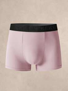 Set Of 7 Simple And Comfortable Boxer Briefs For Men - White - View 6