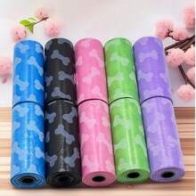Bone Pattern Pet Waste Bags, Portable Pet Poop Bags, Thick & Odor-Proof, Suitable For Indoor & Outdoor Cat/Dog Waste Cleaning, Random Colors, 50 Rolls - Multicolor - View 2