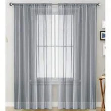 1Pc Solid Color Light-Weight Voile Curtain, Modern Minimalist Polyester Sheer Window Curtain For Bedroom, Living Room, Balcony Decoration - Multicolor - View 27