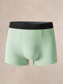 Set Of 7 Simple And Comfortable Boxer Briefs For Men - White - View 4