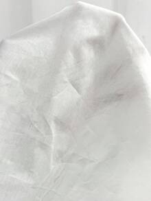 SHEIN LUNE 大尺碼女款素色百褶休閒百搭日常外出上衣 - 白色 - 查看 10