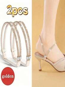 Women's High Heel Non-Slip Shoelaces, Elastic No Tie Shoe Laces, Multi-Colors - Multicolor - View 16