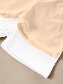 SHEIN Vintaside Kids 2件組女童可愛舒適多色緊身褲，適合春夏日常穿著、運動與休閒，簡約舒適白色短褲套裝 - 彩色 - 查看 6