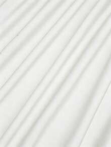 SHEIN Clasi 大尺碼蕾絲胸衣抓皺貼身性感極簡辣妹洋裝 - 白色 - 查看 6