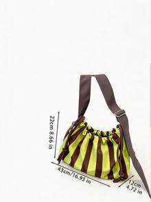 A Vertical Multi-Color Backpack With A Multi-Functional Portable Strap That Has A Drawstring Closure. It Can Be Carried By Hand Or Worn On The Back. It Is Reusable And Suitable For Occasions Such As School, Work, Camping, And Picnics. - Multicolor - View 3