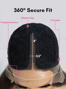 BreezeEase Kinky Straight 波波頭假髮 真人髮 5x1 蕾絲假髮 女款 自然黑色 真人髮假髮 Yaki 假髮 10吋 150% 密度 夏季 優雅 休閒 時髦 Y2K 派對 婚禮 畢業舞會 節慶 正式街頭風 波希米亞 春季 生日 - S1B - 查看 7