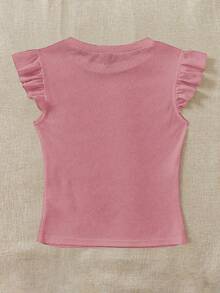 Soleia Set de 2 camisetas ajustadas de manga corta con cuello redondo y tejido acanalado - Multicolor - Ver 7