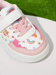 Cozy Pixies | PAW Patrol 一雙夏季女童舒適時尚粉色卡通可愛童趣輕量透氣百搭彩色運動鞋，適合室內外嬰幼兒兒童運動鞋 - 彩色 - 查看 6