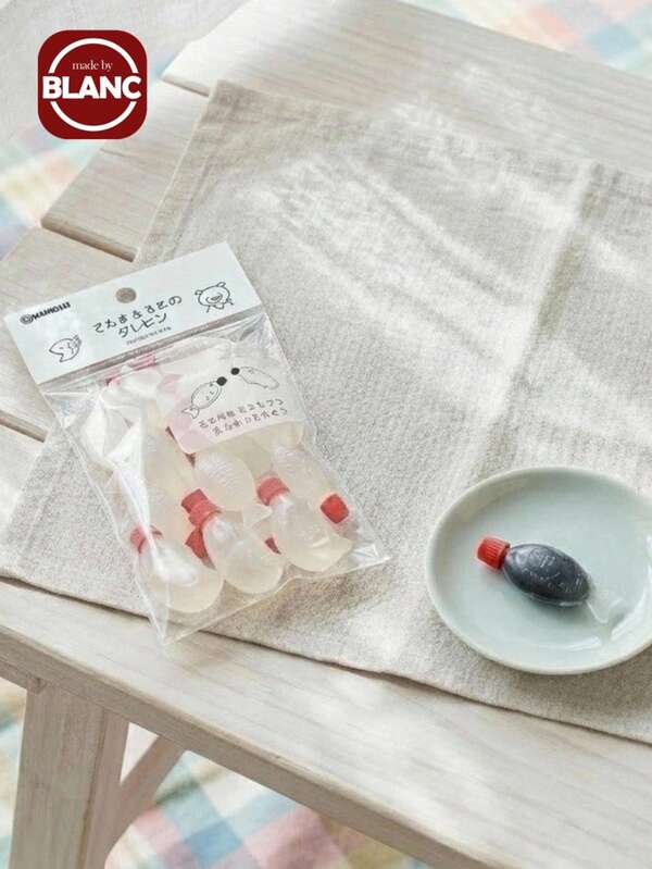 Madebyblanc Bộ 15/30 chai nhựa nhỏ đựng chất lỏng, hình cá, tiện dụng, hoàn hảo cho các hoạt động ngoài trời, công tác và du lịch.