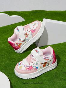 Cozy Pixies | PAW Patrol 一雙夏季女童舒適時尚粉色卡通可愛童趣輕量透氣百搭彩色運動鞋，適合室內外嬰幼兒兒童運動鞋 - 彩色 - 查看 2