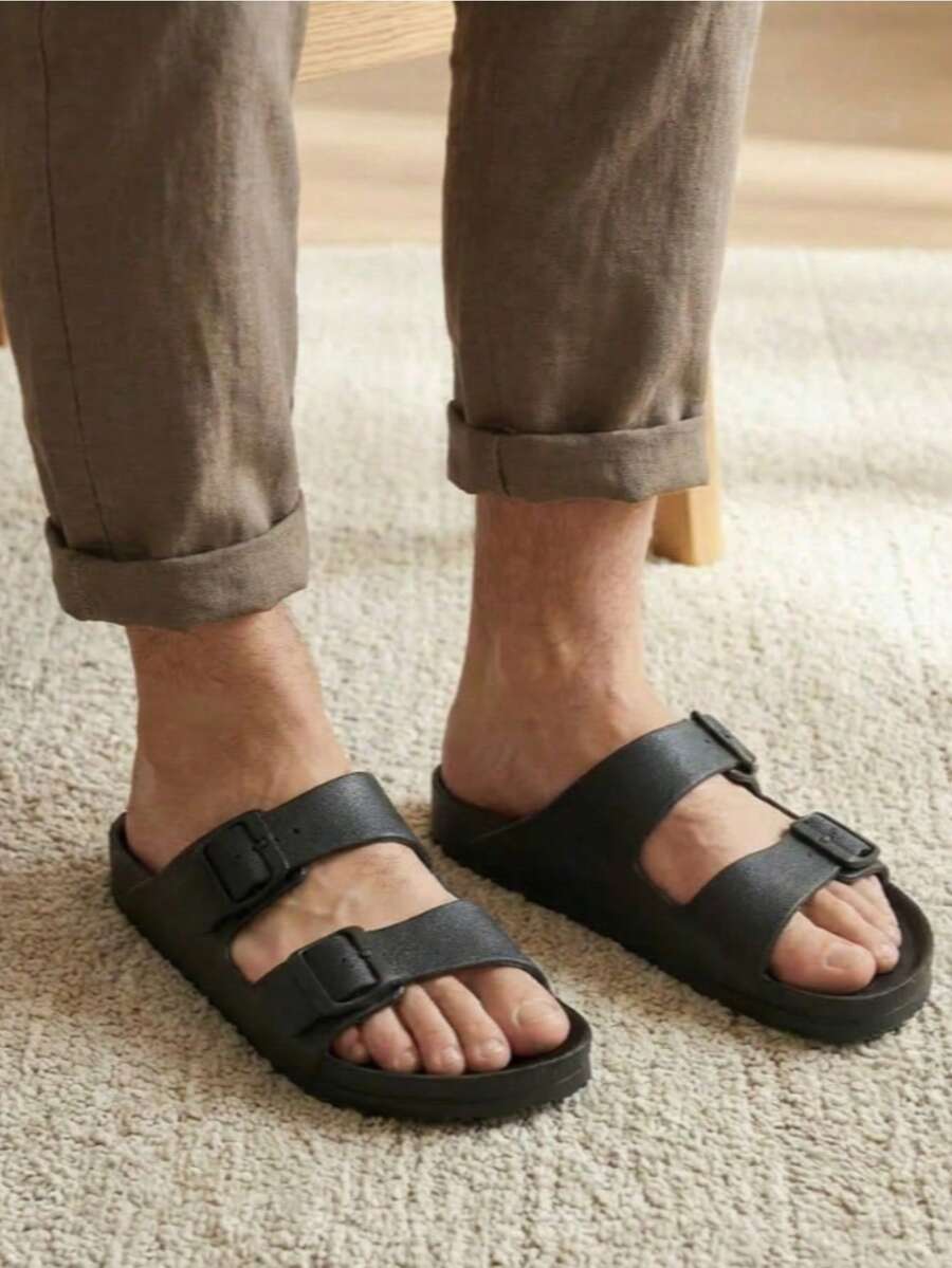 Men Sandals - Black - View 1