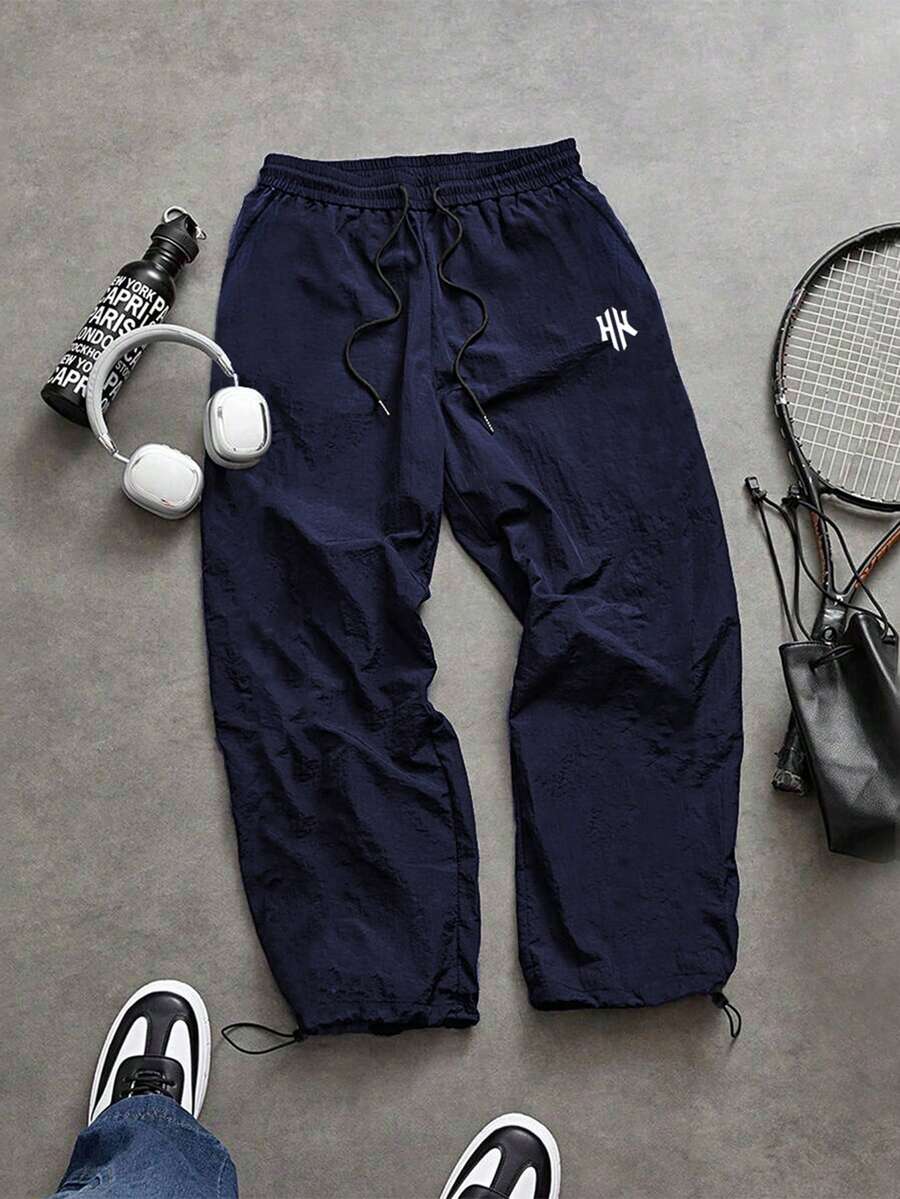 Sport MetroGents 男士休閒寬鬆運動長褲，健身房適用 - 寶藍色 - 查看 1