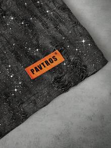 PAVTROS Men's Summer Casual Distressed Tank Top - Grey - View 5